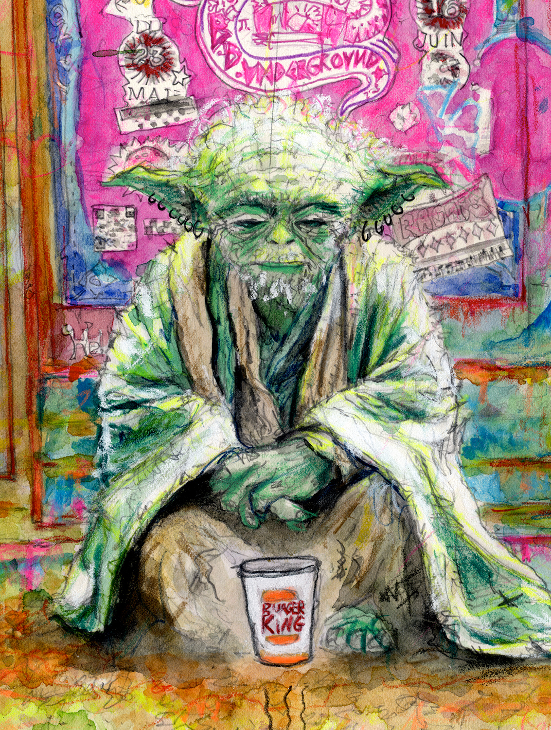 Prints Homeless Superheroes